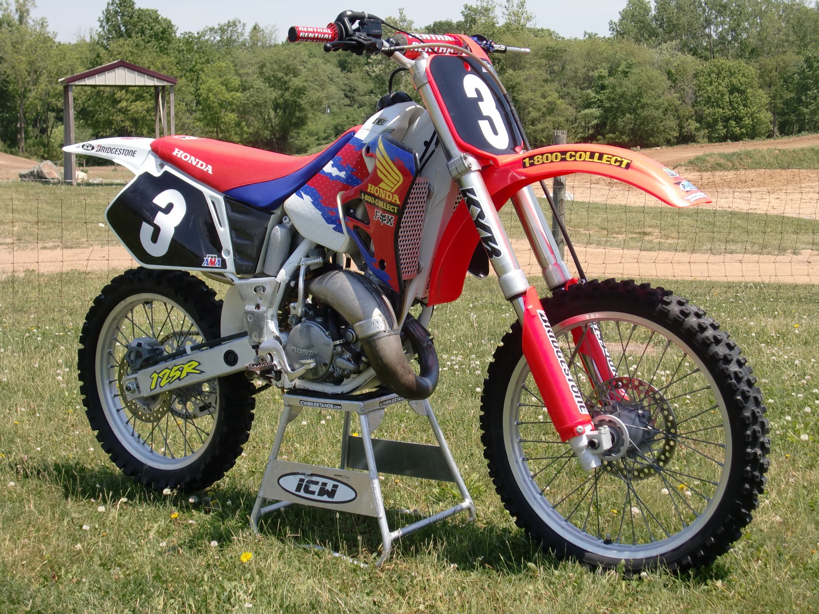 MY 1995 HONDA CR125R WILDCAT MX ROSSVILLE IN. 1ST JUNE %26%23039%3B14 %235